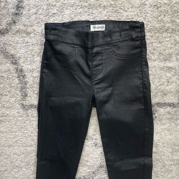 Madewell Faux Leather Skinny Skinny coated edition size 24 - Picture 3 of 5
